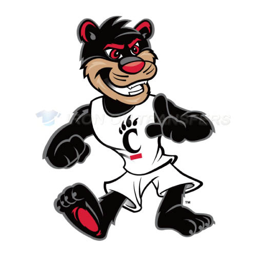 Cincinnati Bearcats logo T-shirts Iron On Transfers N4142 - Click Image to Close